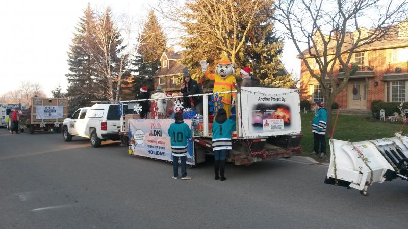 Foley Restoration DKI in the Santa Parade